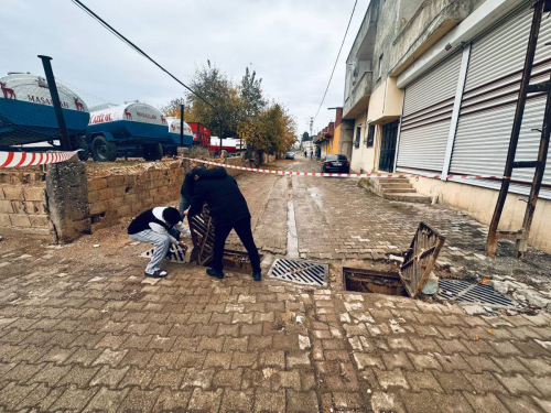 Hilvan Belediyesi’nden Sağanak Yağışlara Karşı Etkin Mücadele