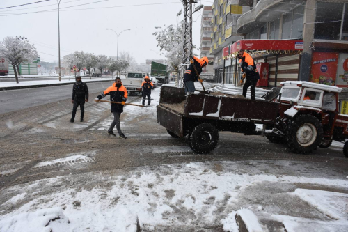 Hilvan’da Karla Mücadele Çalışmaları